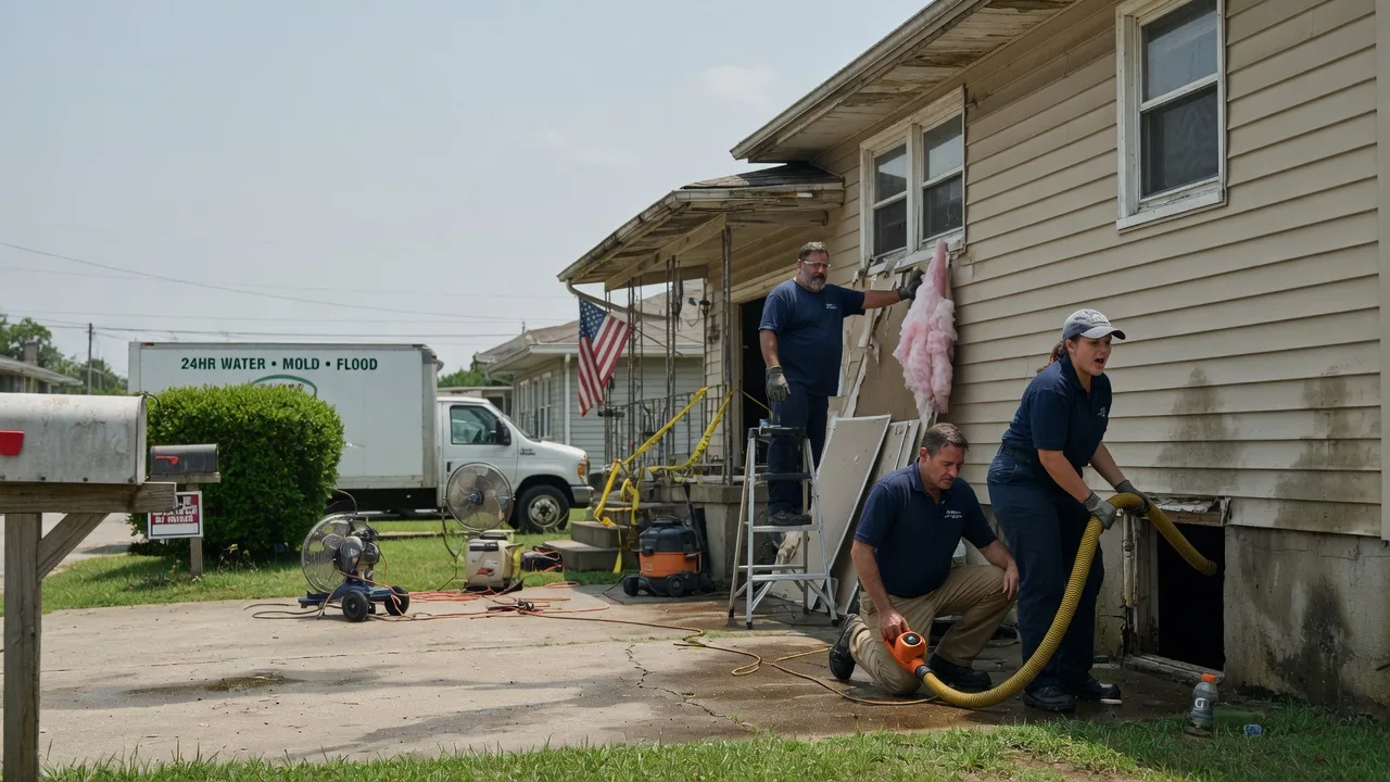 Water Damage Repair in Donovan, IL near me
